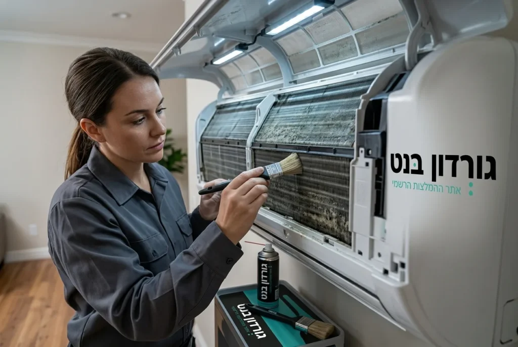 למה המזגן מריח רע גם אחרי שניקיתם את המסננים. ניקוי מזגנים עד הבית